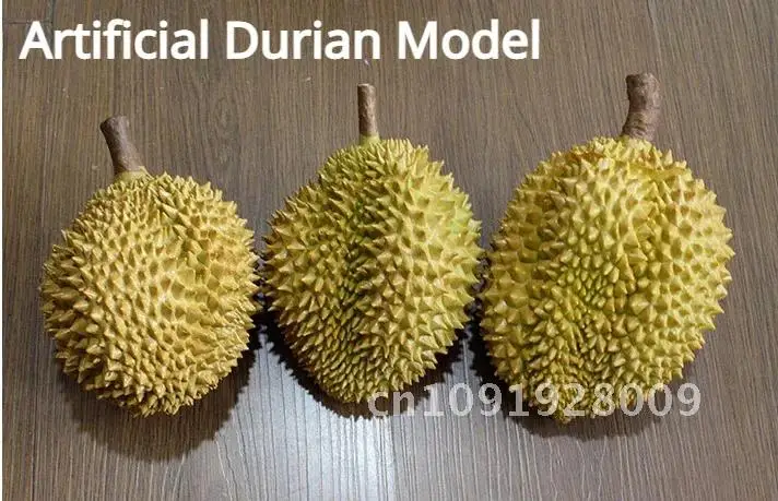 

Artificial Decor Durian Fruits Mold for Fruits Shop Fake Props Kitchen Fruits Simulation Photograph Decor Durian Fake for