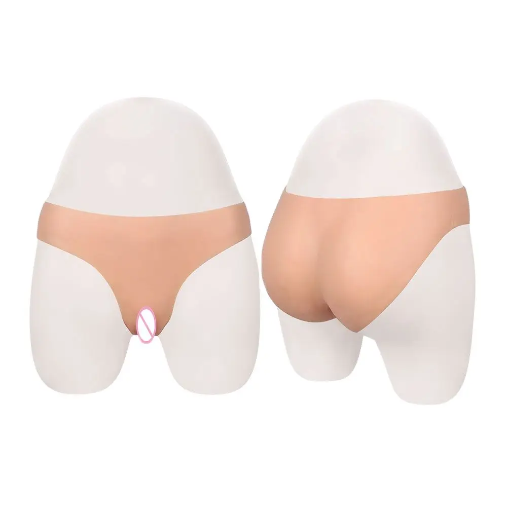 False Silicone Fake Vagina Underwear Panties Hide Penis Shaper Pads For Crossdresser Transgender Shemale Dragqueen Cosplay Gays