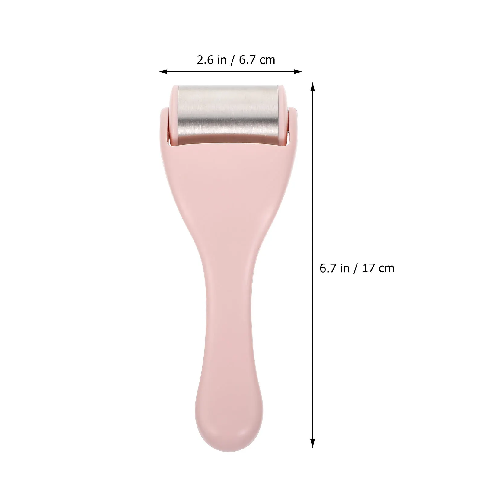 Beleza ferramenta de massagem facial de aço inoxidável design ergonômico para cuidados com os olhos massagem facial em casa viagem amigável