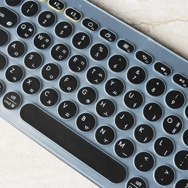 Silikonowe klawiatury T5EA Protektorów skóra dla K380 K480 Wygodne pisanie