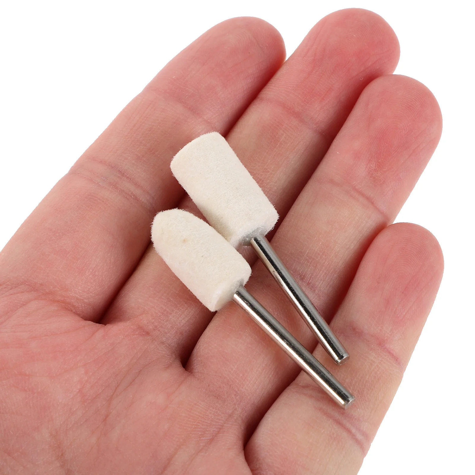 

40Pcs Wool Felt Polishing Wheel Cylinder Buffing Wheels Drill Jewelry Metal Glass Finishing Rotary Tool Accessories