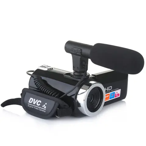 클래식 24MP 캠코더 디지털 비디오 카메라 3 인치 LCD 화면 18x 디지털 줌 카메라 D08A 여행용 HD 디지털 비디오 카메라