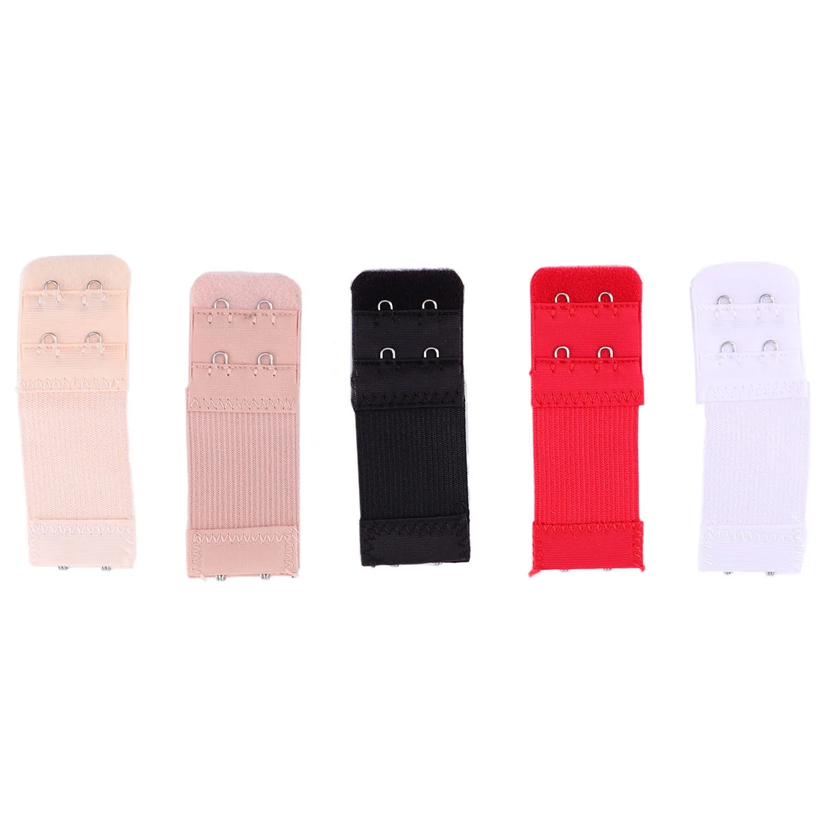 10 Stuks Beha Extenders 2 Rijen Elastisch Ondergoed Uitbreiding Gesp Voor Zwangerschap Gewicht Gain Beha Sluiting Haak Accessoire