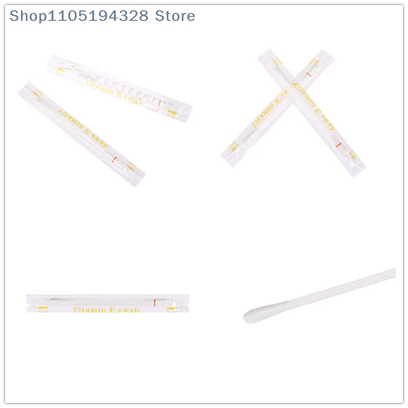 

[YA] 50 шт., масляные тампоны с витамином Е, палочка VE, ватный тампон, защита жевательной резинки для губ, защита от сухости и влаги