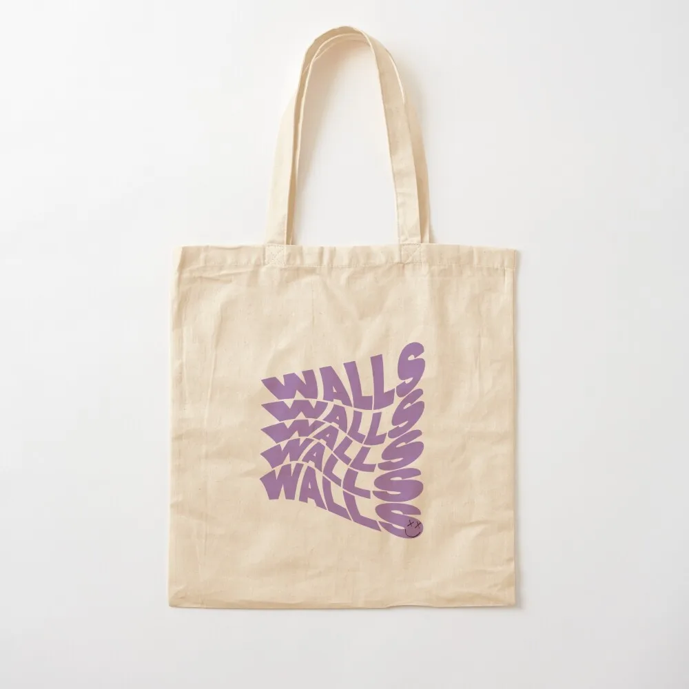 

Purple Walls Tote Bag university shopper bag Big bag Canvas Tote