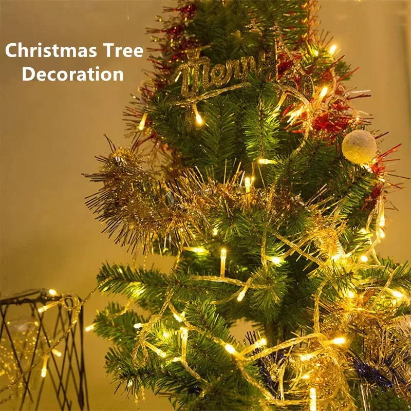 220V EU Plug 10M 20M Outdoor Christmas LED String Light Garlands Decoraction Fairy Lamp for Home Wedding Party Holiday Lights