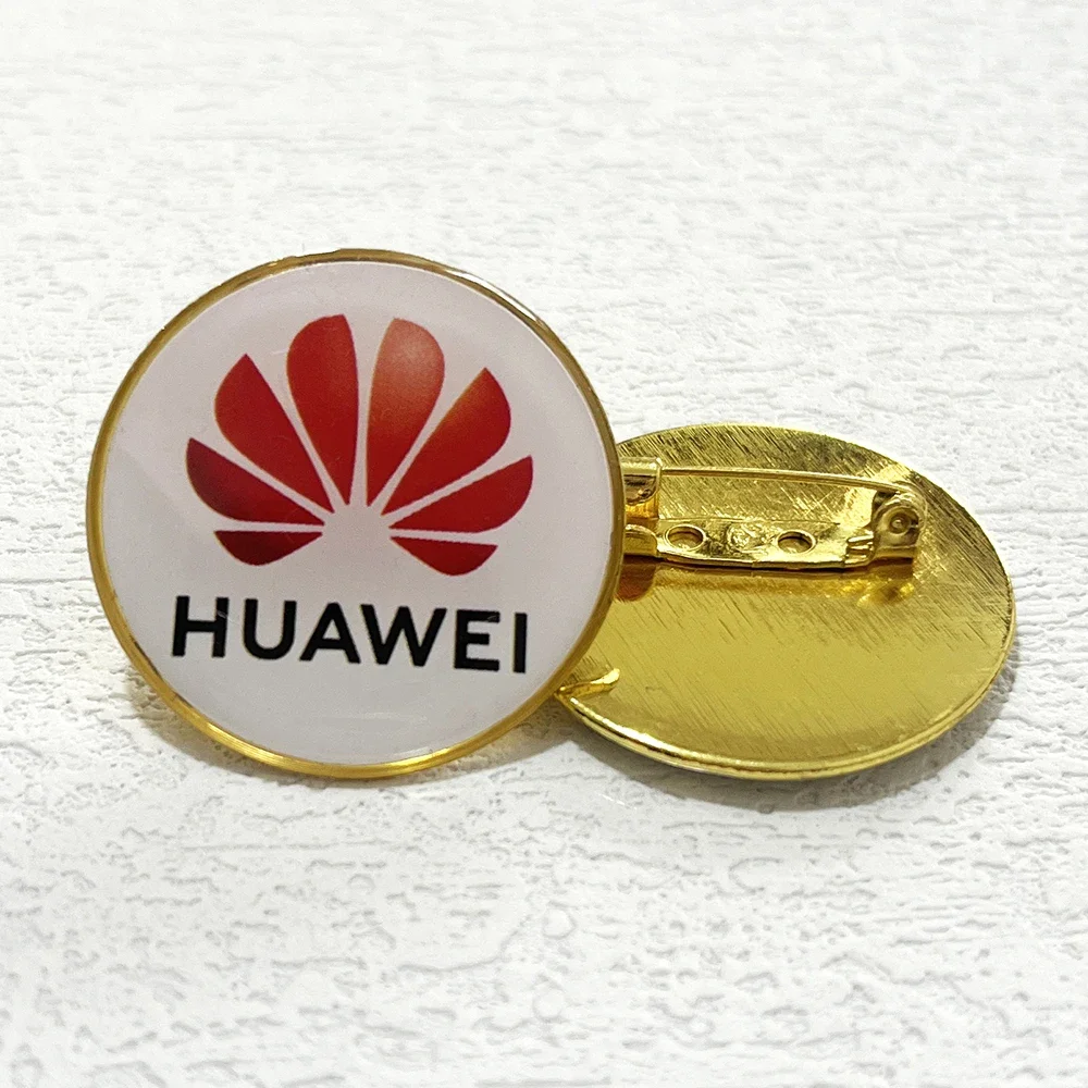 100pcs/lot Shirley custom metal badges lapel pins with epoxy resin domed Printed label pins name badge personalised