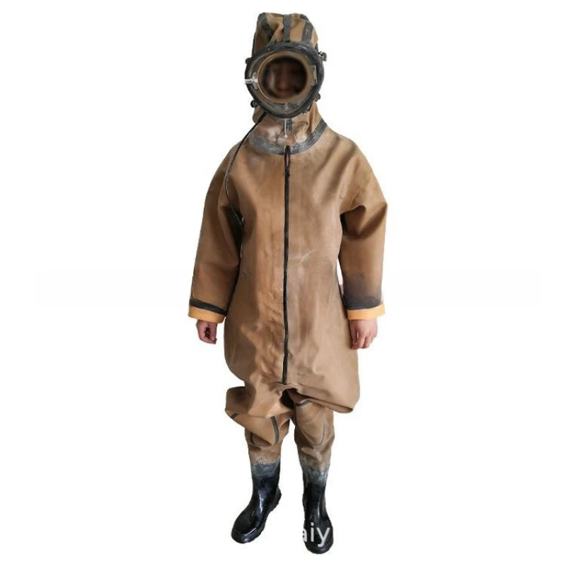 

JQ83 dry diving suit municipal engineering sewage salvage suit fully enclosed for underwater communication diving suit