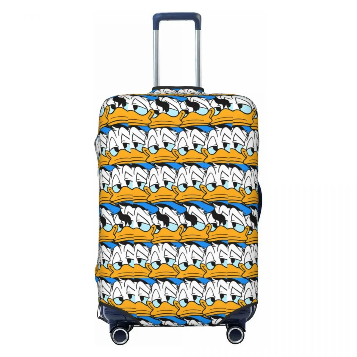 

Защитный чехол для чемодана с изображением Дональда Дака в стиле аниме, модный дорожный чехол для чемоданов 18-32 дюймов