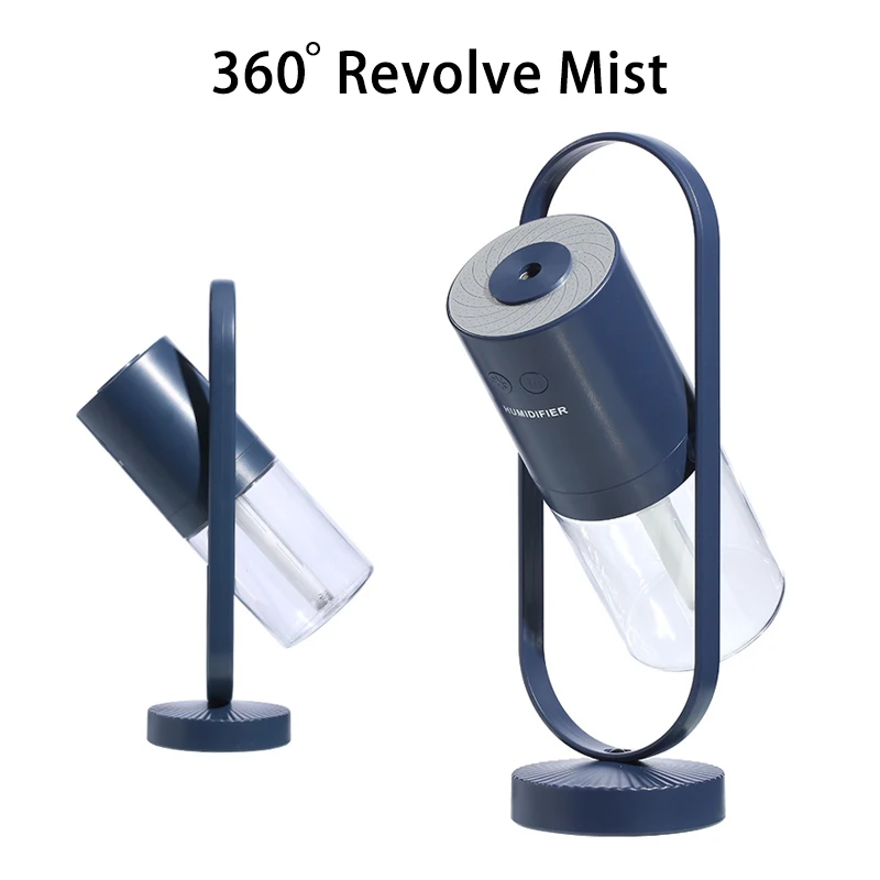 Neue Drehbare Luftbefeuchter Ätherisches Öl Aroma Diffuser Kühlen Nebel Maker mit LED Nacht Nacht Projektion für Home Office