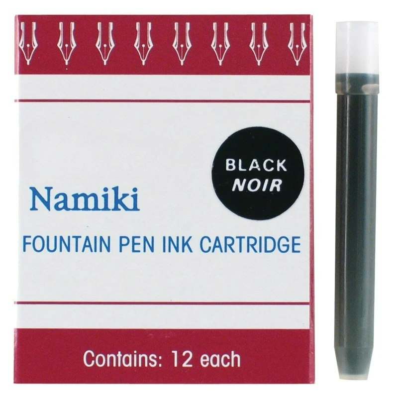 

Чернильные картриджи Namiki, черные, 12 шт. в упаковке.
