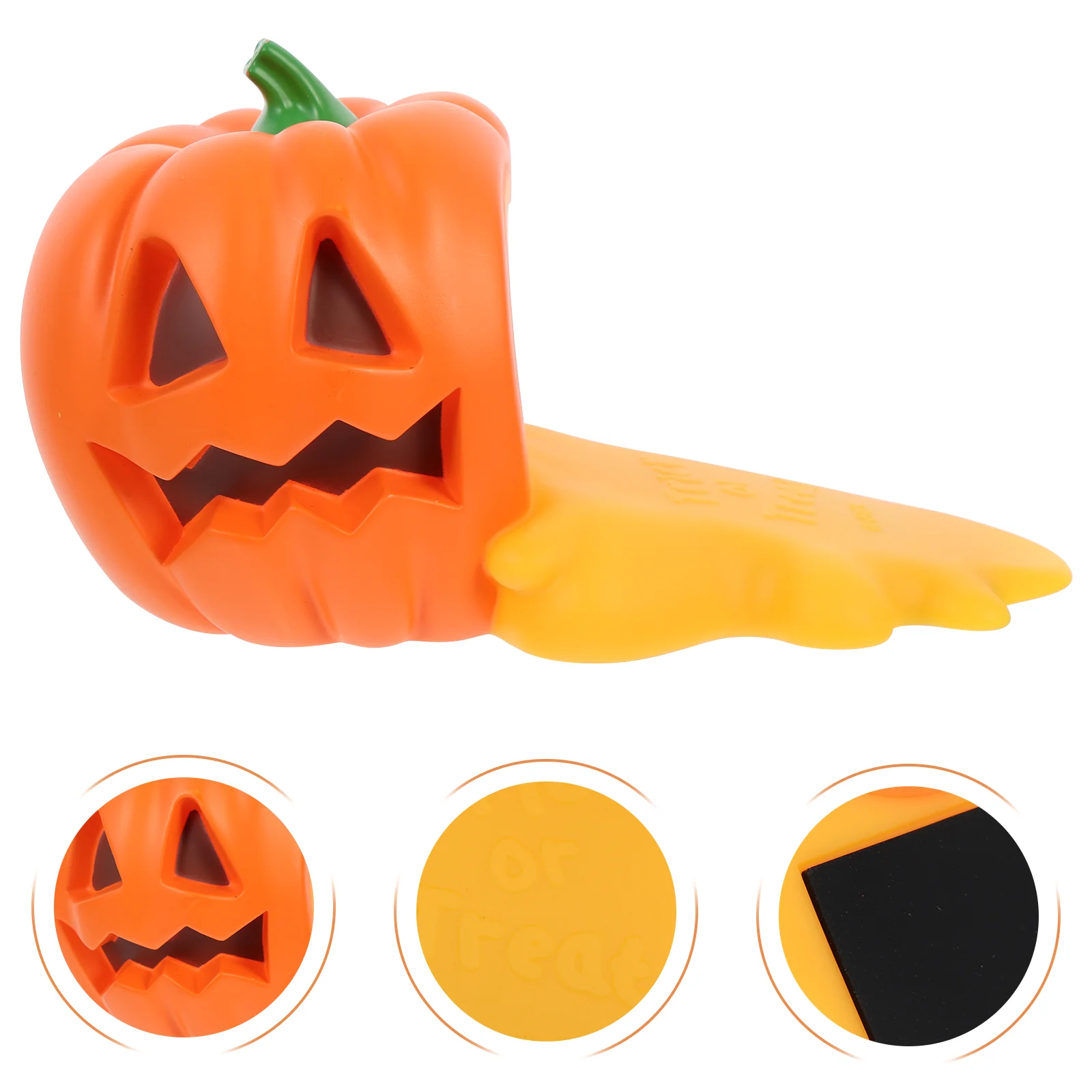 PRACTICAL DOOR STOPPER Home Accessories Decor Punch-free Plastic Buffers Orange Room Child