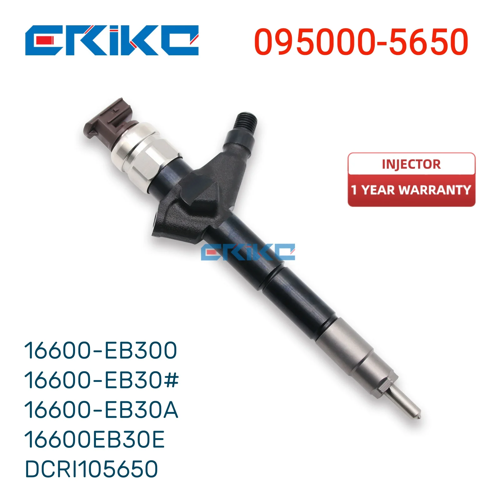 095000-5650 Nozzle Injector 095000-5651 Diesel Fuel Injector 16600-EB300 16600-EB30# Injector Assy Fuel 16600-EB30A for Toyota