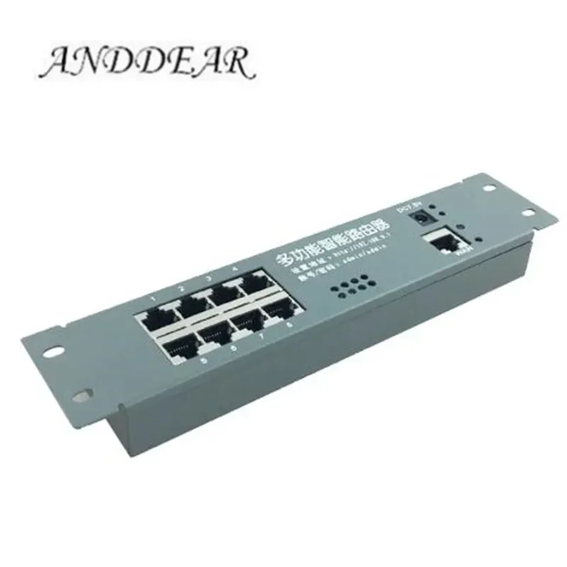 Module Mini Routeur avec Boîtier D.lique Intelligent, Boîtier de Distribution de Câbles, 8 Ports, OEM, Carte Mère Tech