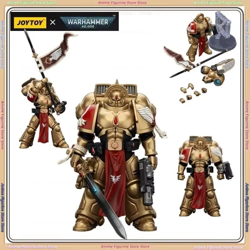 JOYTOY Darkseid Warhammer 40K Holy Blood Angels Holy Blood Guards Guard Trio 1:18 Actionable Soldier Figures Molds