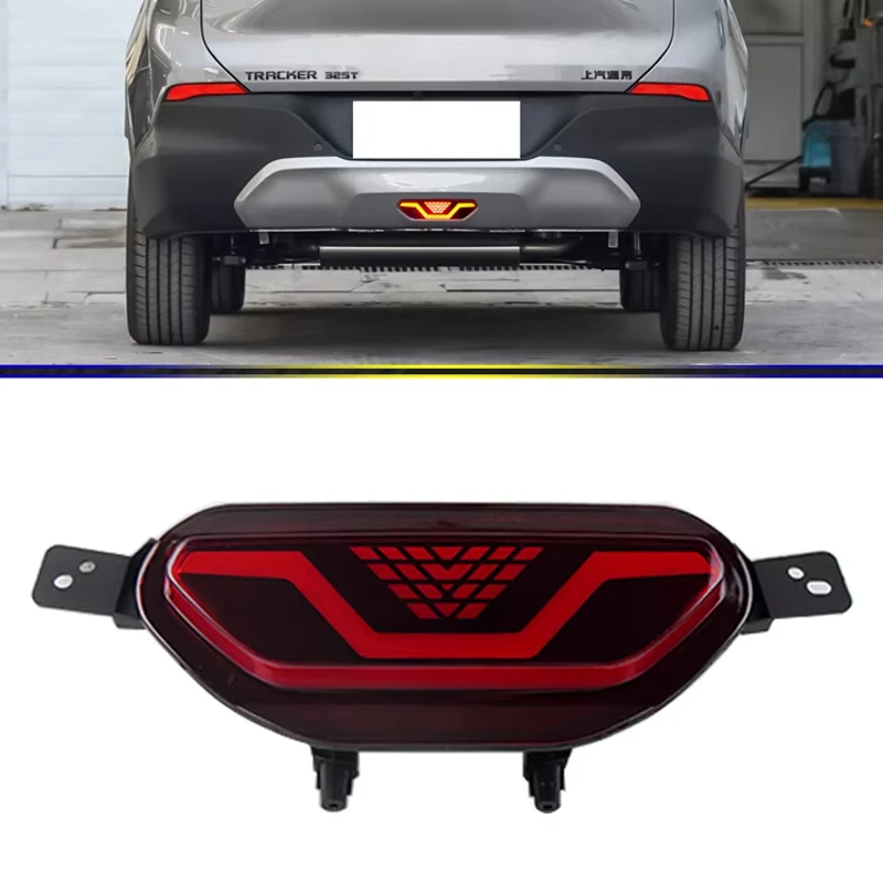 

Car Rear Bumper Reflector Brake Light for Chevrolet Tracker Trax 2019 2020 2021 2023 2024 LED Warning Fog Lamp Driving Light