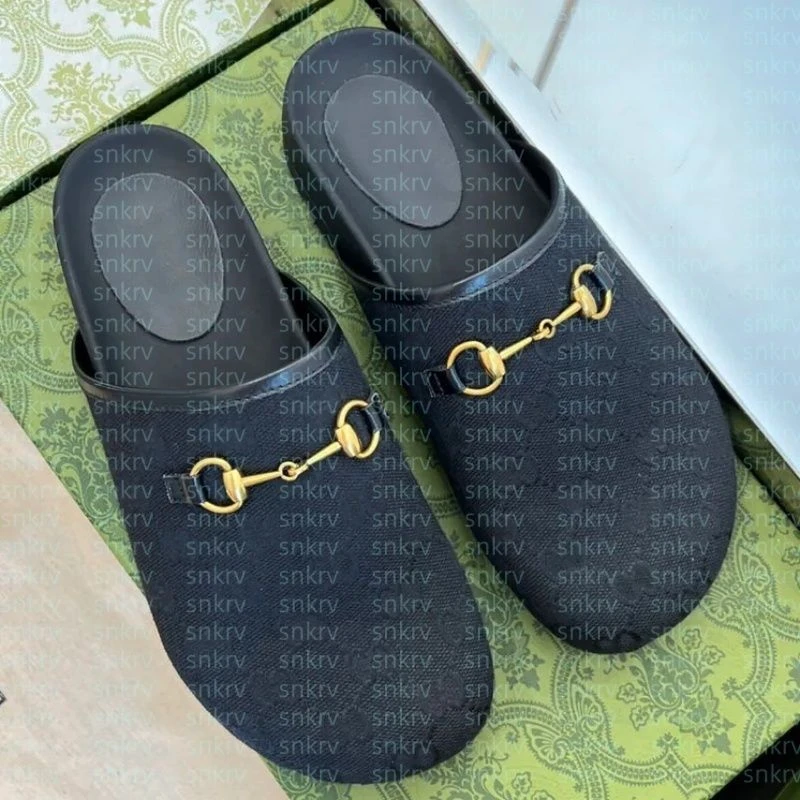 2025 nuevos zapatos Baotou medio arrastrados a la moda para mujer, zapatos perezosos versátiles informales con parte inferior gruesa