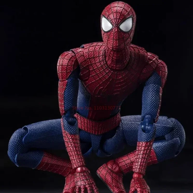 

Spiderman:No Way Home 3 Action Figure The Amazing Spiderman Shf Figurine Ko Eucephalus Model Arkham Collection Doll Gift Toys