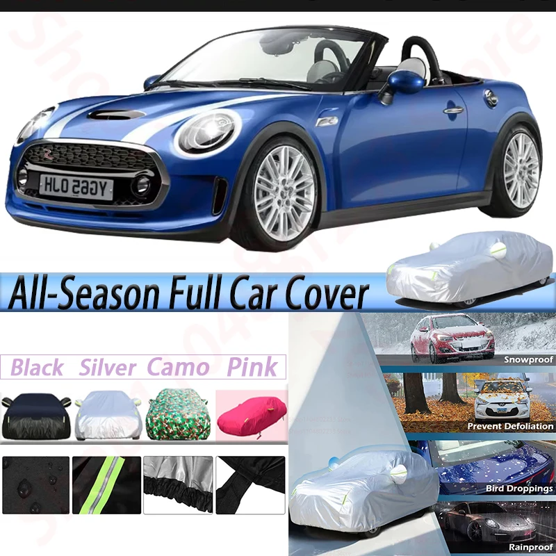 

Waterproof Car Covers For Mini Roadster 2012-2015 Anti UV Sun Rain Snow Protection Duable Auto Cover Windproof