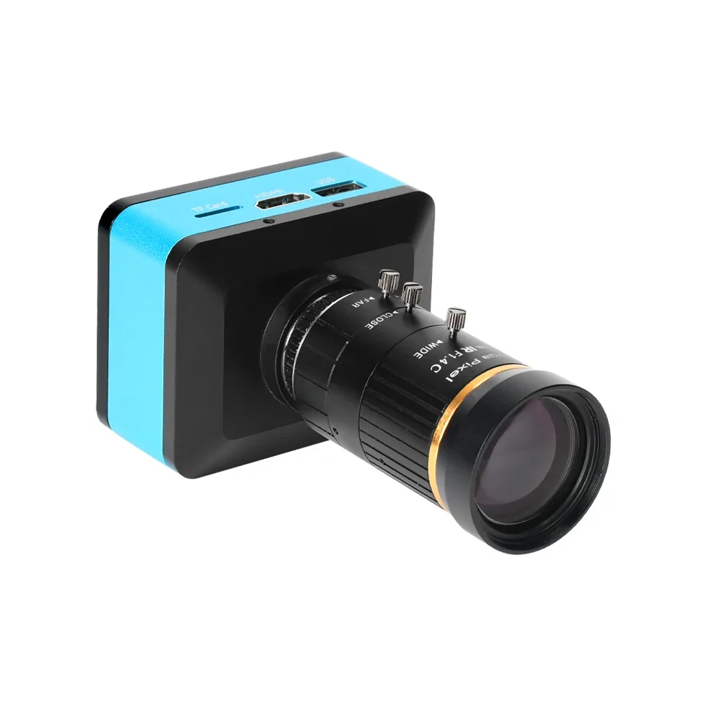 

Цифровая промышленная микроскопическая камера Real 4K 12MP 1080P UHD HDMI USB с визуальным объективом 8-50 мм