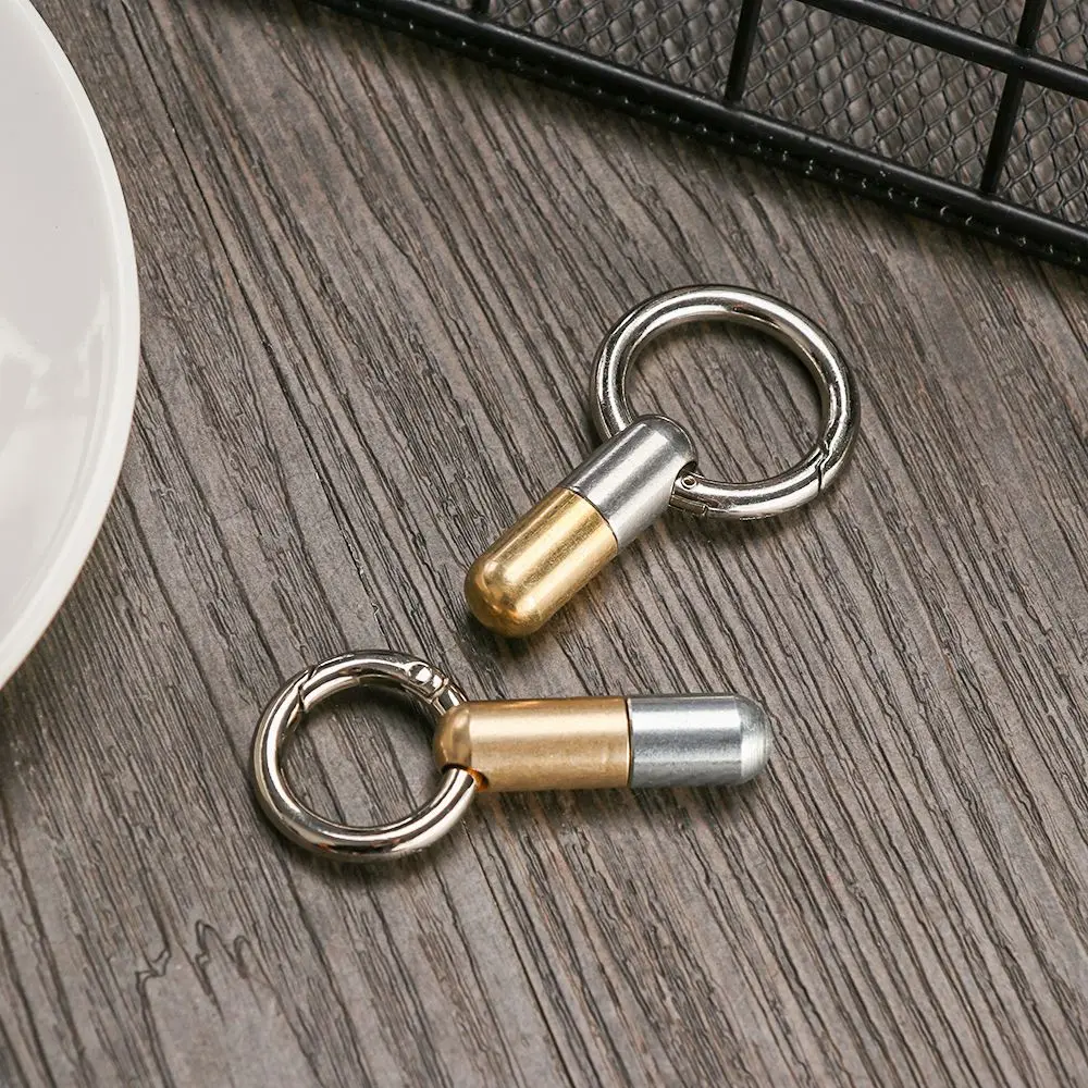 EDC Outdoor Stainless Steel Capsule Knife Tinying Mini Tools Key Ring Pendant Cutting Tool