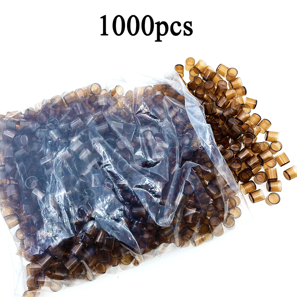 1000 Uds. Taza  plástico para cría  Nicot  células marrones para cría  reina larva huevo gusano reutilizable sin injerto