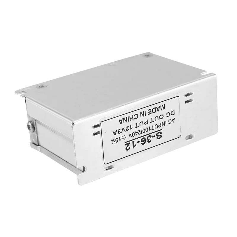 

10X AC 100V-240V To DC 12V 3A 36W Voltage Transformer Switch LED Strip Power Supply-ABQU