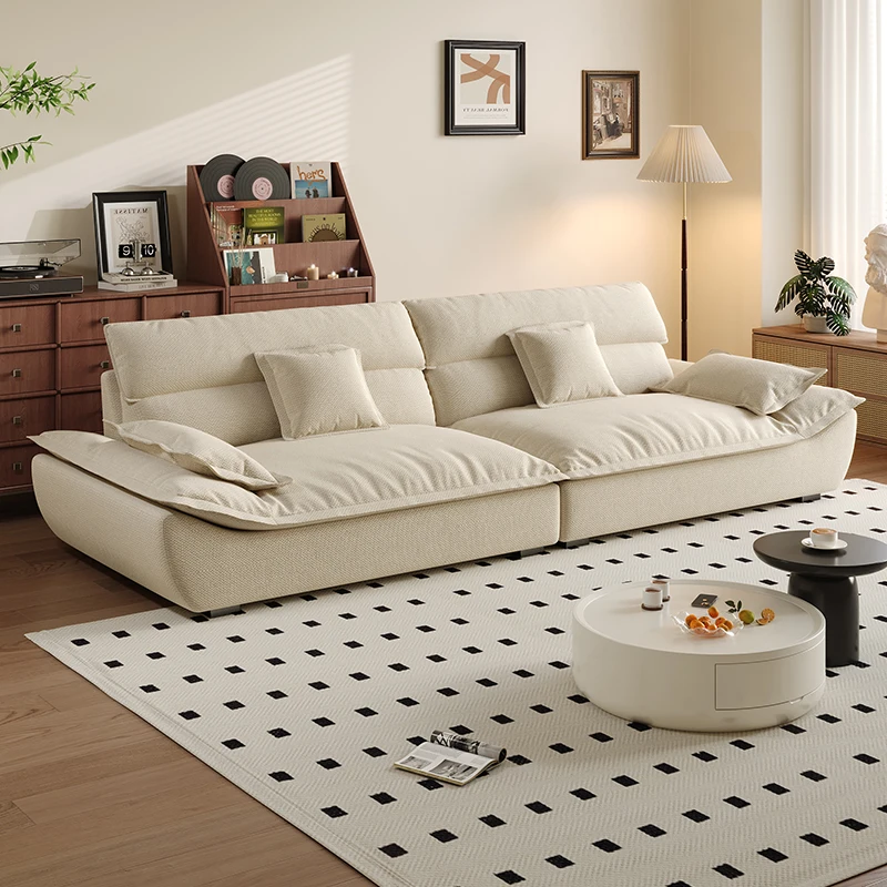 أرائك غرفة المعيشة الجلدية الحديثة مصممة رخيصة بدون عظم أرائك غرفة المعيشة المقطعية واحدة لطيف Woonkamerbanken أثاث المنزل