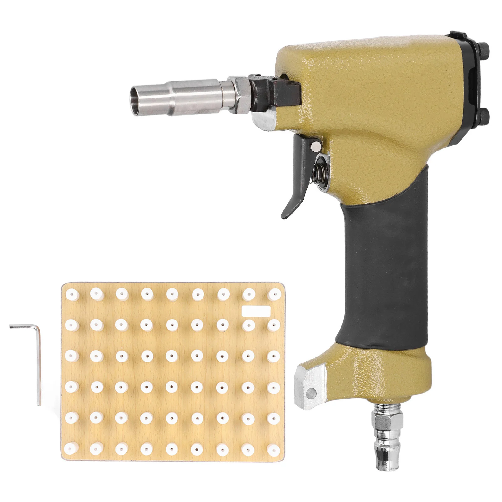 Air Thumbtack Tool Pneumatic Nail Gun Pneumatic Thumbtack Gun Air Power Decorative Nailer Trim Finish Pin Gun Tool 4‑7kgf/cm³