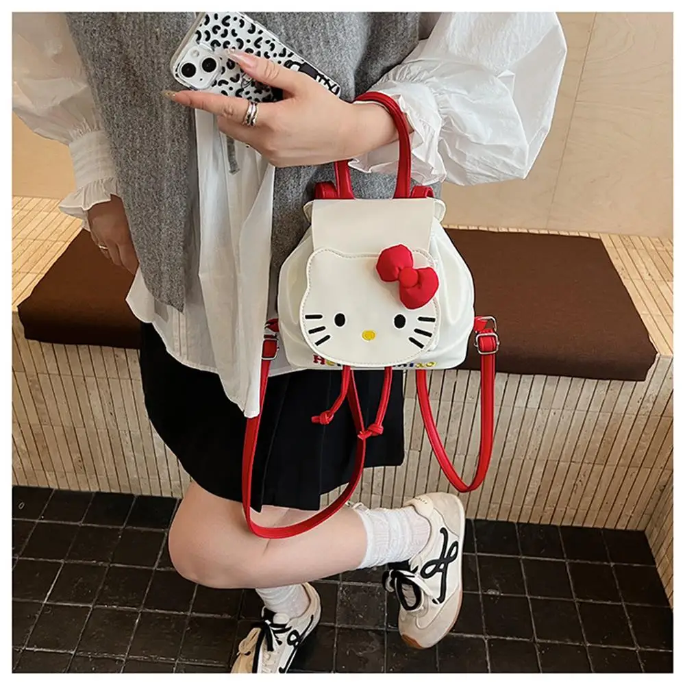 

Japanese Cute Hello Kitty Backpack Women's 2025 New Fashion Mini Backpack Travel Children's Small Backpack
