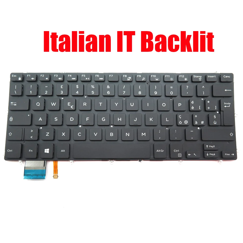 

Italian IT Laptop Keyboard For DELL For Inspiron 3480 3481 3482 3490 3493 5370 7370 7380 7460 7466 7467 7472 7560 7570 7572 7580