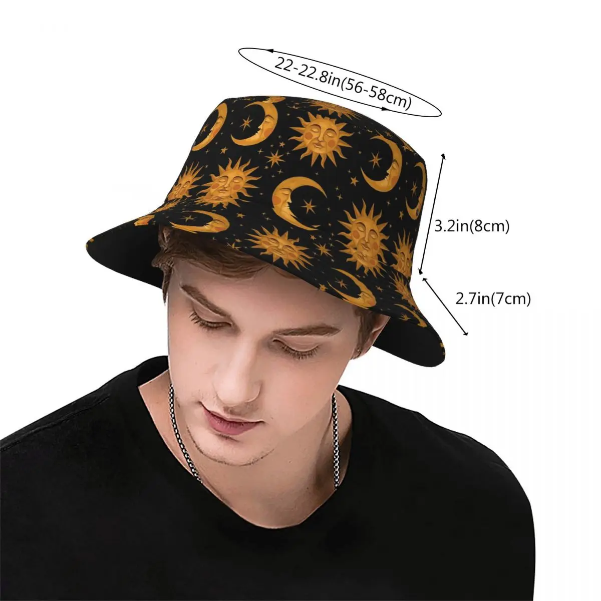 Celestial Dreams Bucket Hat Panama For Kids Bob Hats Outdoor Fisherman Hats For Summer Fishing Caps Man Woman