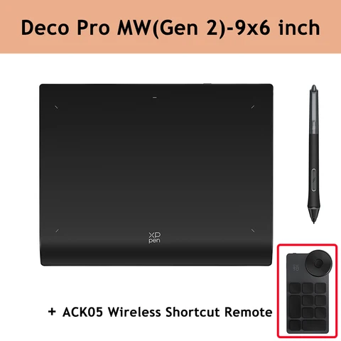 XPpen Deco Pro MW (Gen 2) графический планшет 9*6 дюймов