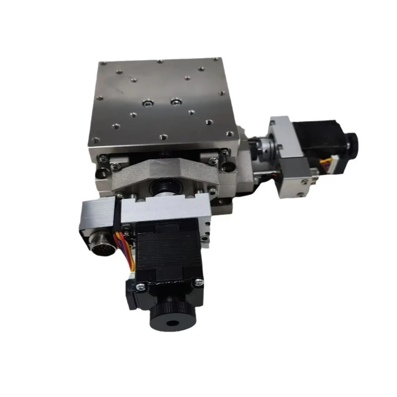Motorized Linear Slide Table, Electric Linear Stage 80mm Width for Automation Equipment