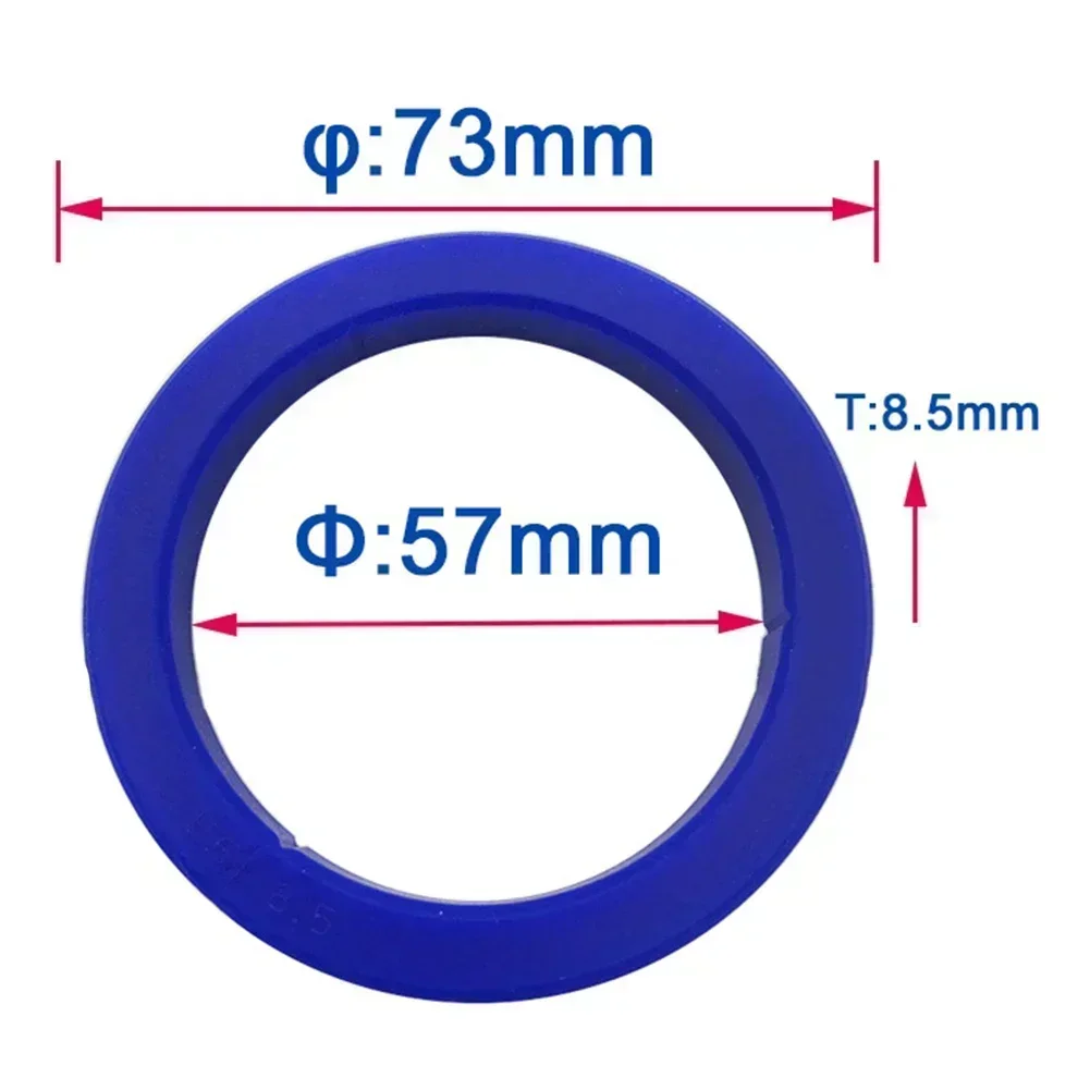 E61 Silicone Group Gasket 8.0mm Group Head Kit For Coffee Machines O-Ring Gasket Coffeeware Leak-Proof Seal 73x57x8 Mm