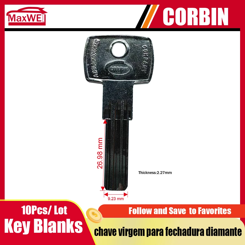 Replacement Key Blanks Computer Key for diamond lock