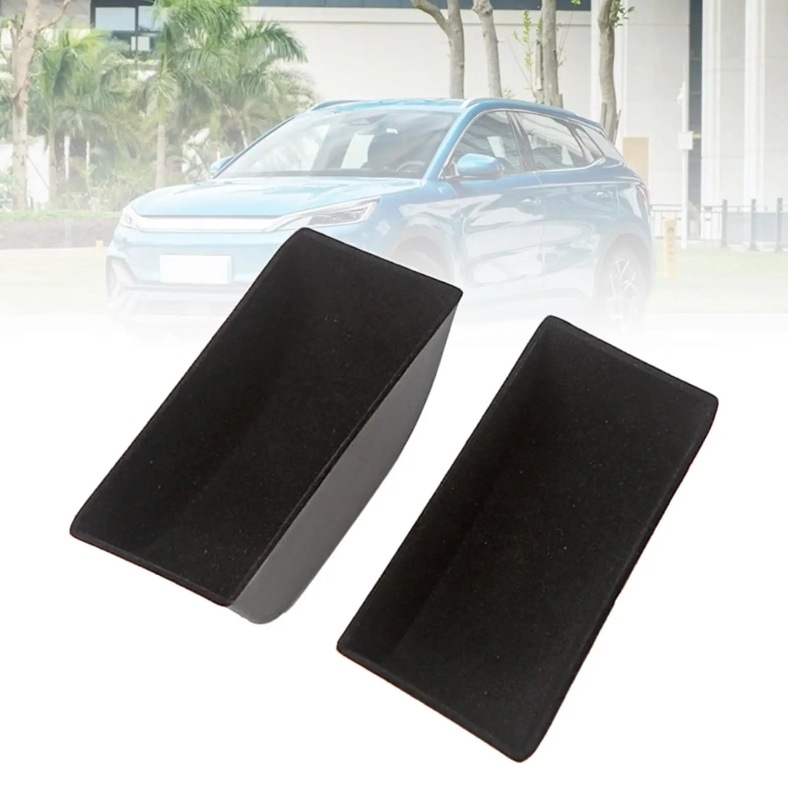 자동차 도어 핸들 오거나이저 실리카 젤 수납 박스 앞뒤 팔걸이 컨테이너 BYD EV ATTO 3 2022 인테리어용