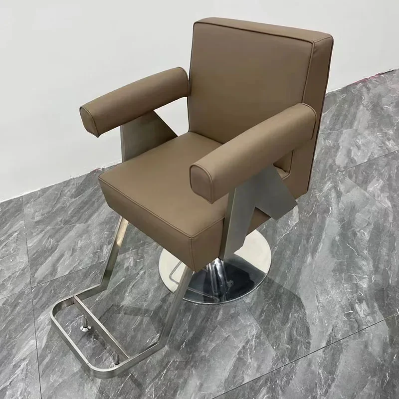 Eenvoud Moderne kappersstoel Werk Hoogwaardig comfort Unieke kappersstoel Europese mode Silla De Barbero meubelen