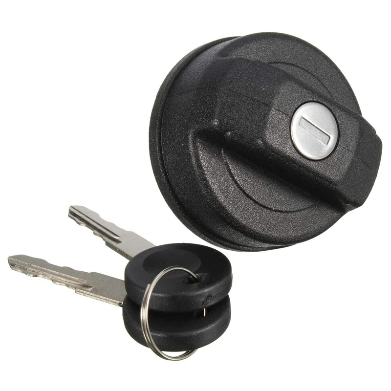 Car Fuel Petrol Locking Tank Fillter Cap Lockable 2 KEYS Car Fuel Tank Cover Cap Lid With Key For LUPO BEETLE -POLO