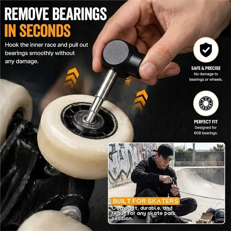 【price-drop-】skate-bearing-press-remover-8mm-608-portable-installation-tool-for-inline-roller-skate-skateboard-bearings