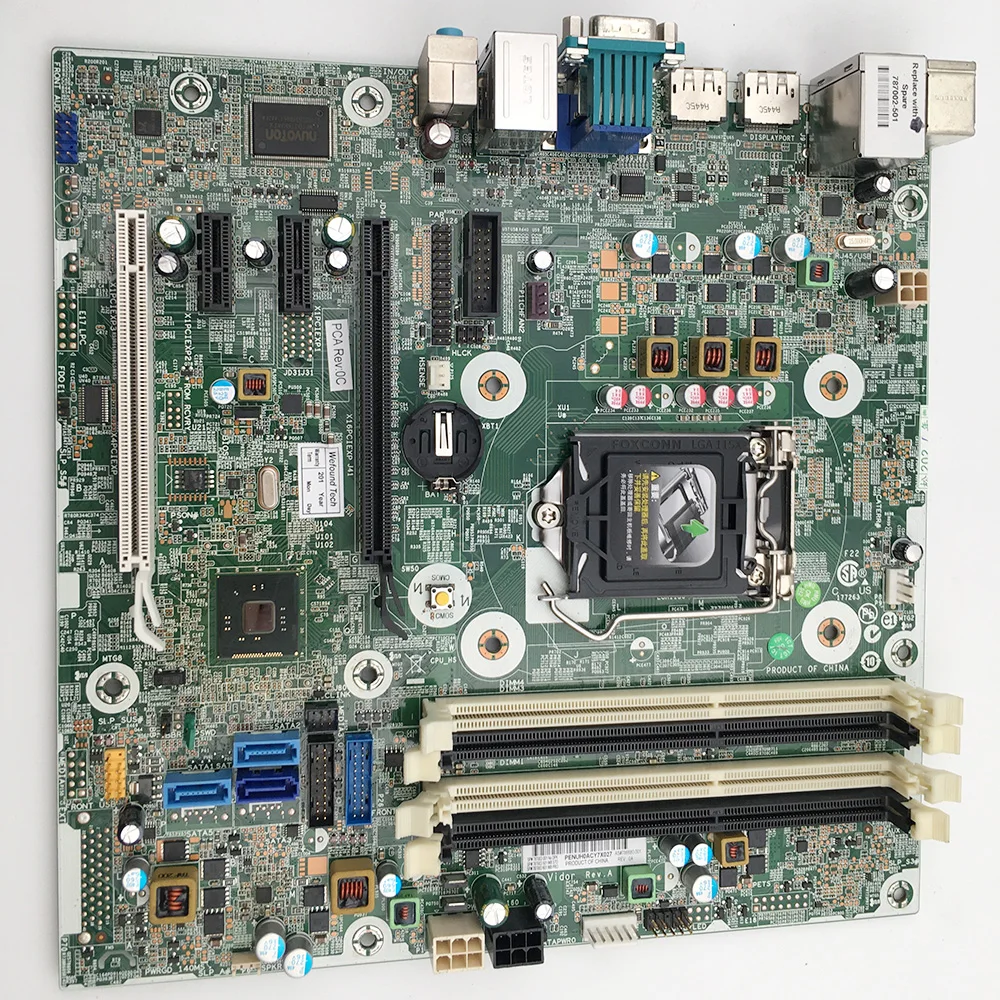 Desktop Motherboard 786680-001 787002-001 787002-501 For HP EliteDesk 700 G1