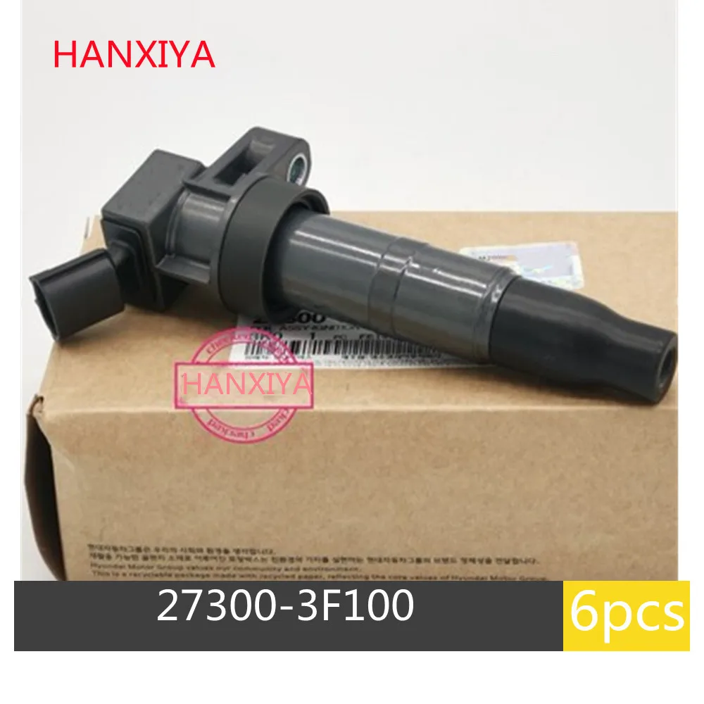 273003F100 Genuine Ignition Coil For Hyundai Sonata Santa Fe GENESIS COUPE Tucson IX35 For Kia Optima Sportage 27300-3F100