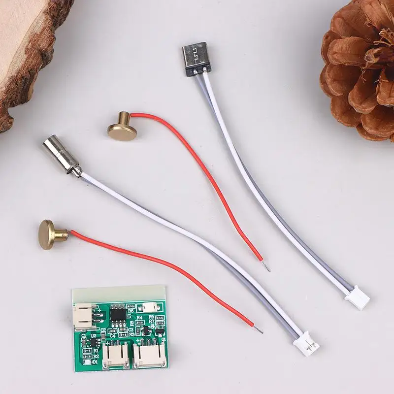 2Pcs/3Pcs LED Desk Lamp Dimming Touch Control TYPE C/3.5DC Rechargeable Timer Off Control Board For Bedroom Office