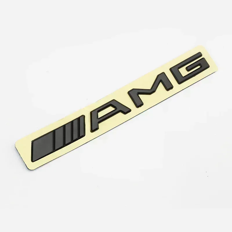 سيارة AMG الذيل رسالة شارة ملصقات اكسسوارات لمرسيدس بنز W124 W211 W212 W210 W205 W203 W204 W126 W168 W169 W176 W177