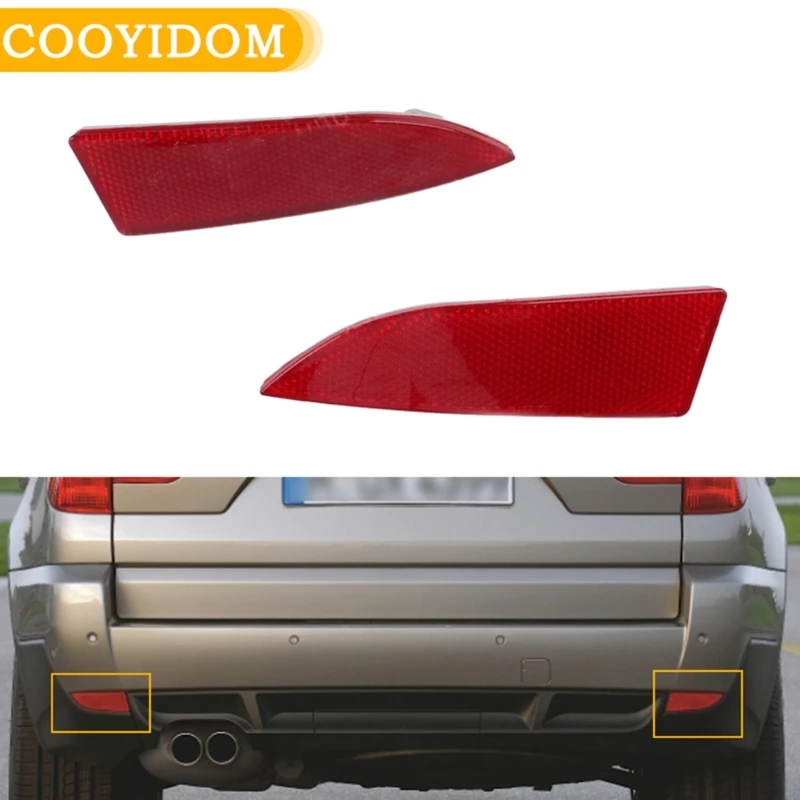 

2024 New 63147162218 63147162217 Rear Bumper Reflector for E83 07-10 Left/Right Bumper Red Reflector Car Accessory Bumper