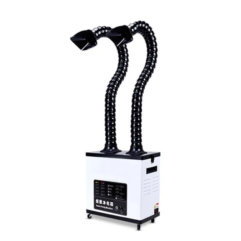100W/150W Soldering Fume Extractor CO2 Laser Smoke Absorber Desktop Air Purifier