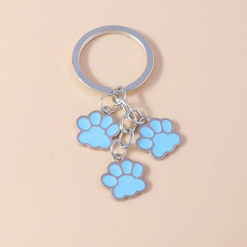 Aihua Niedlicher Schlüsselanhänger, Katze, Hund, Pfote, Schlüsselanhänger, Ketten für Damen und Herren, Handtasche, Zubehör, DIY, handgefertigter Schmuck, Geschenk – Detail 10