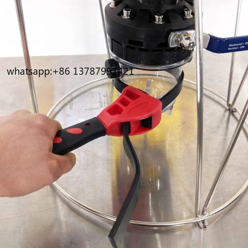 Craft Belt Wrench Adjustable Tool For Disassembly and Assembly of Fermentation Kegs Accessory KL14250 