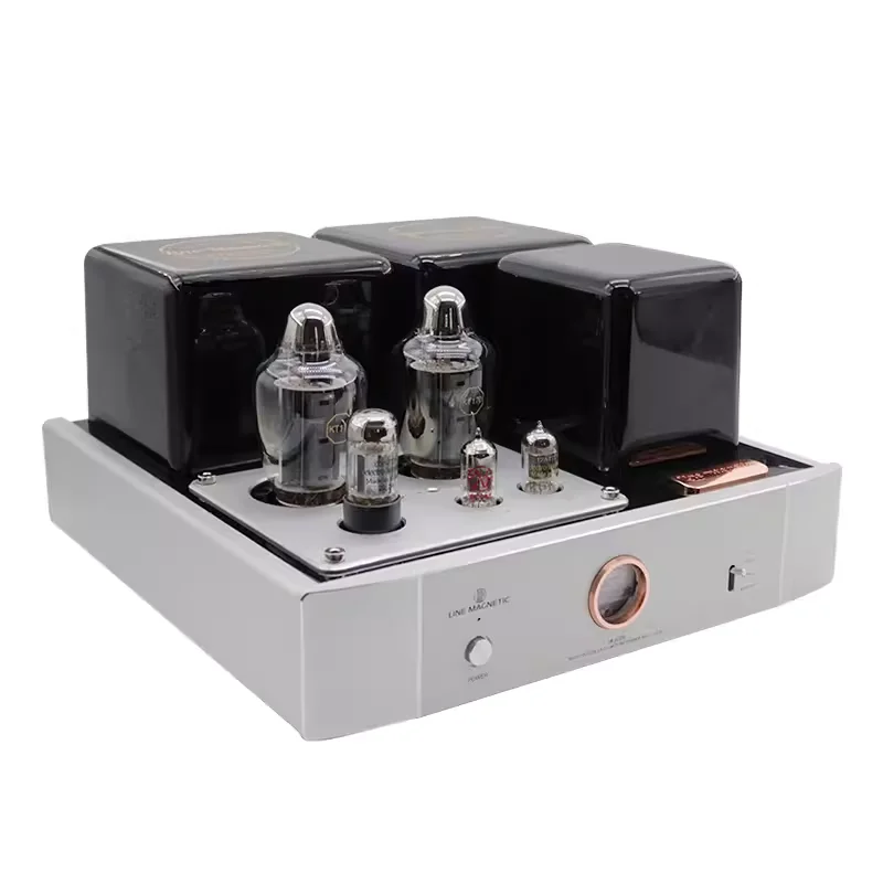 خط مغناطيسي LM-603PA/1 زوج KT170 * 2 أحادي الطاقة Amp HIFI آلة الصفراوية الصوتية 130 واط أنبوب تفريغ ECC81 (12AT7)/ECC82 (12AU7)/6SN7