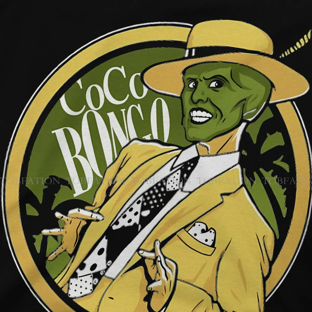 قناع للرجال فيلم مطبوع تي شيرت قطني ، قطن ، رسم توضيحي مضحك ، أسلوب مضحك للرجال #3